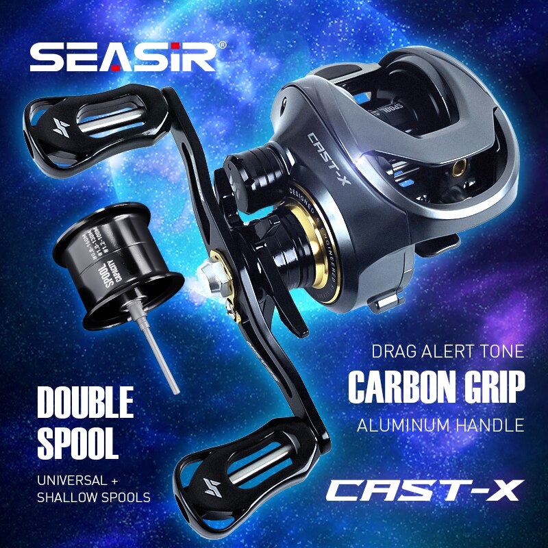 SEASIR Cast-X Baitcasting Reel - Abu Garcia Reel Max recensie en prijs