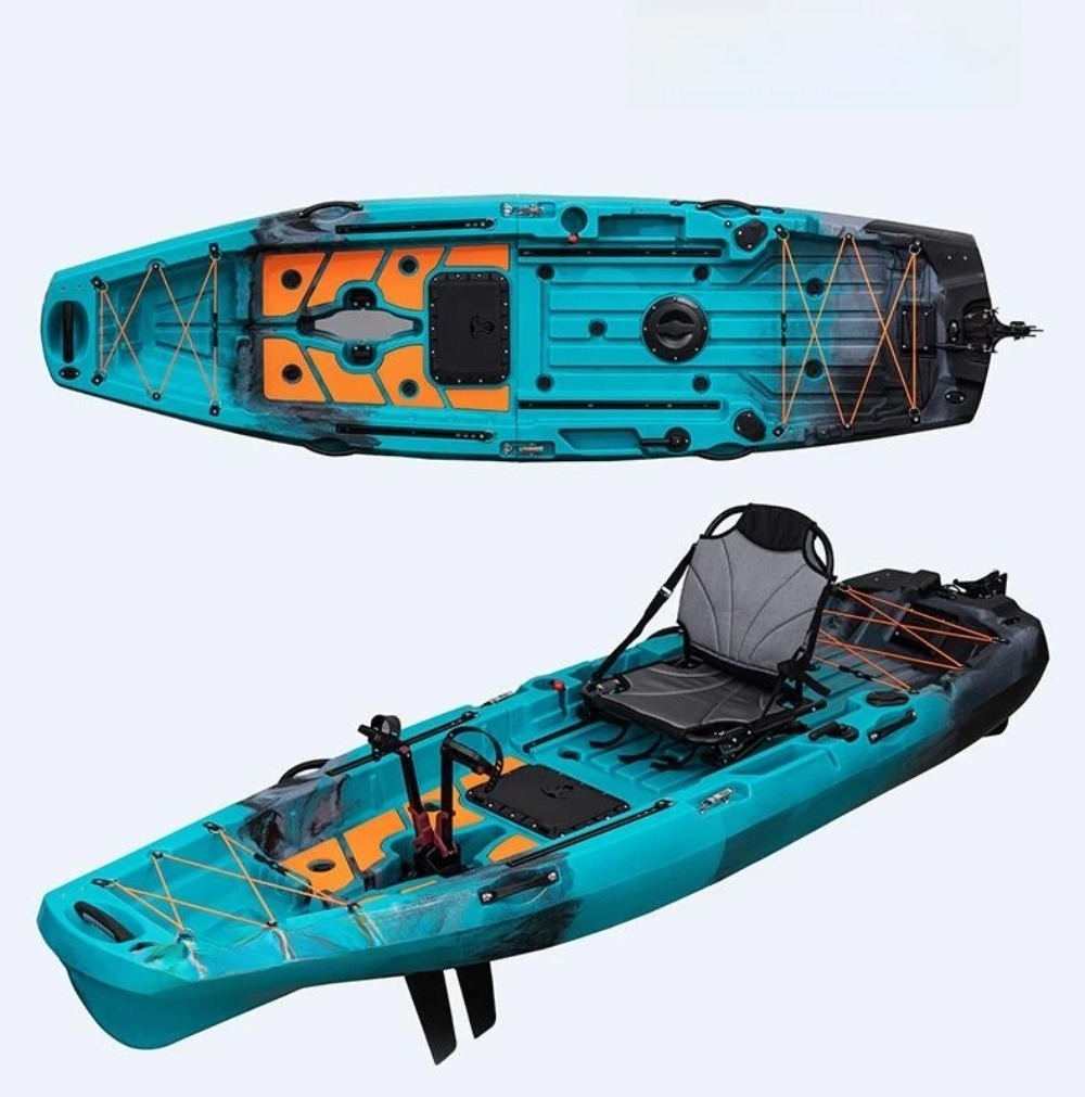 Modulaire kajak met motor Viss - Fishing Boat Paddle recensie en prijs