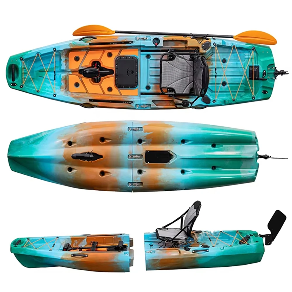 Modulaire kajak met motor Viss - Fishing Boat Paddle recensie en prijs