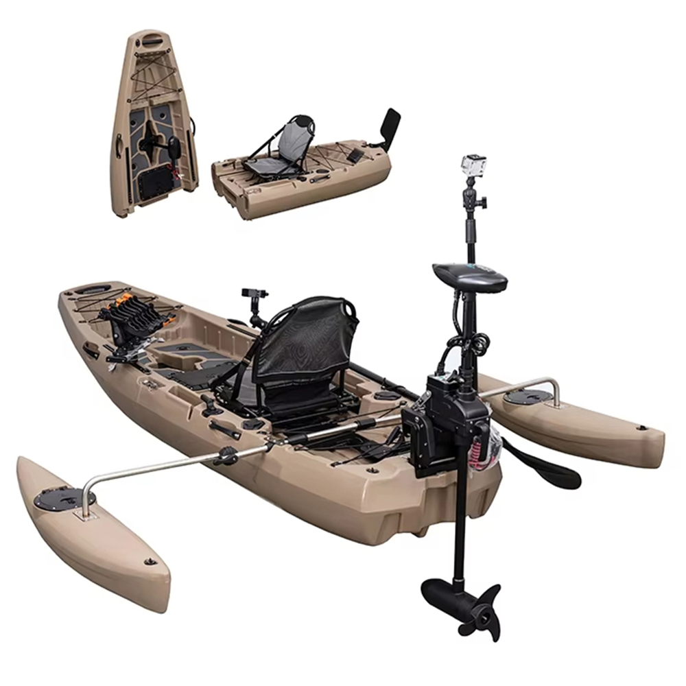 Modulaire kajak met motor Viss - Fishing Boat Paddle recensie en prijs